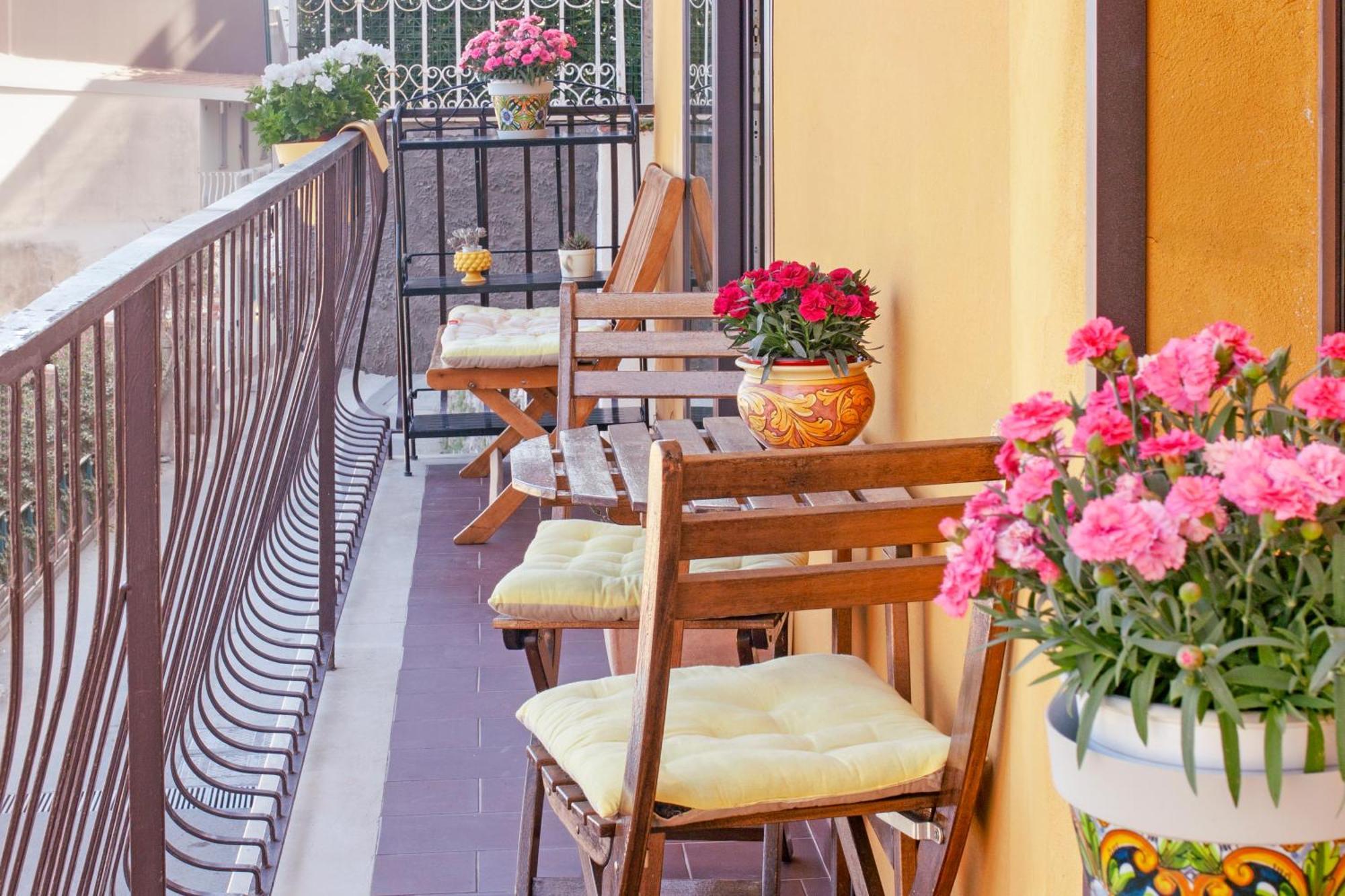 La Casa Gialla Taormina Eksteriør bilde